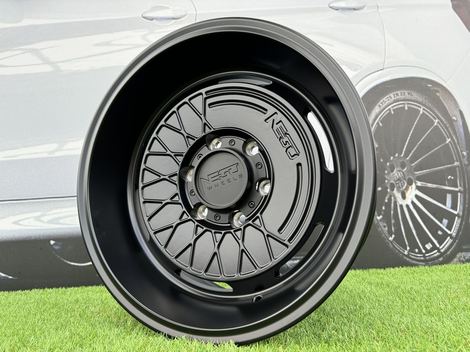 Negu N05 R17X8.5J 6X139.7 ET0 110 Satin Black 2