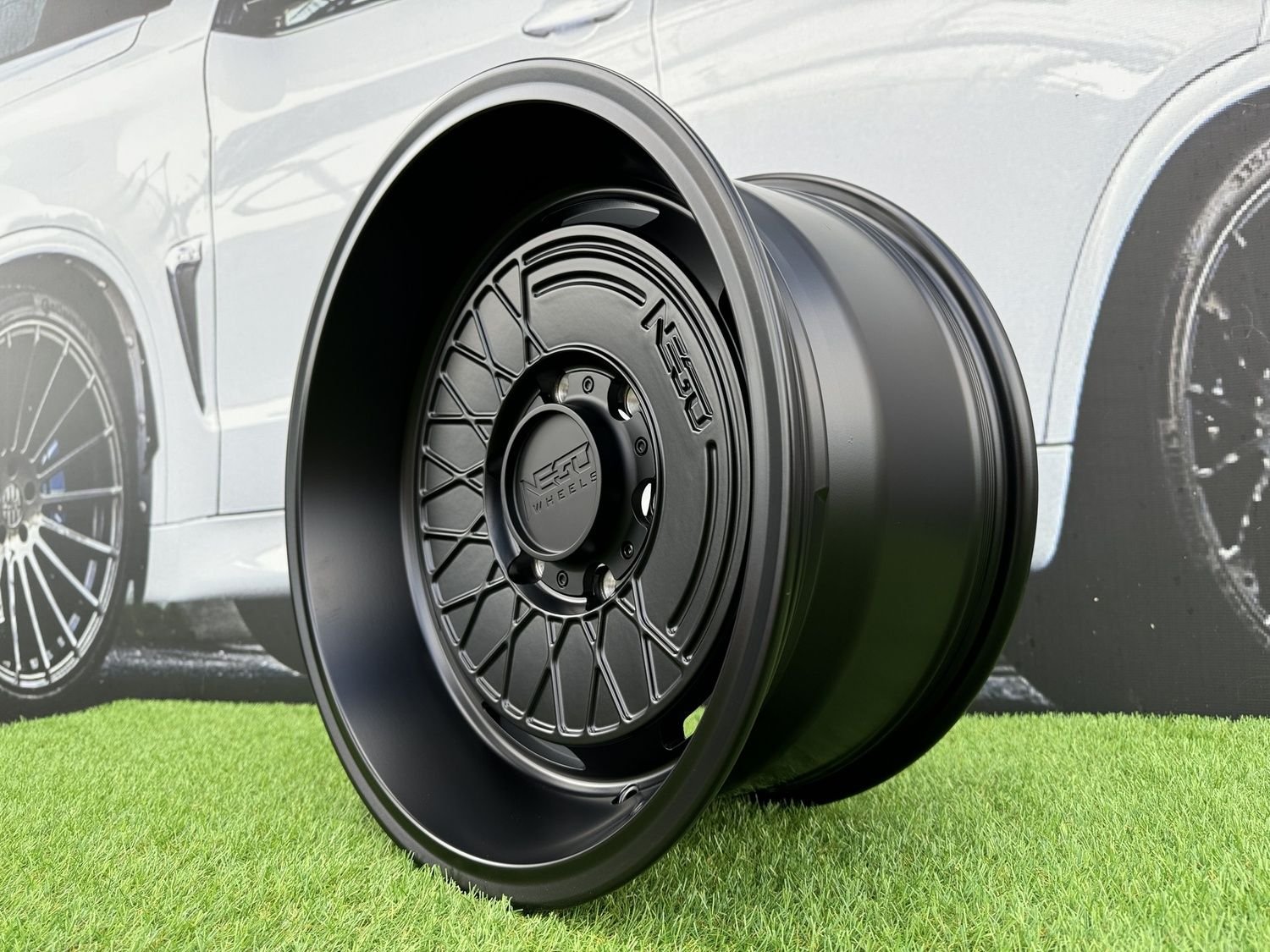 Negu N05 R17X8.5J 6X139.7 ET0 110 Satin Black 4