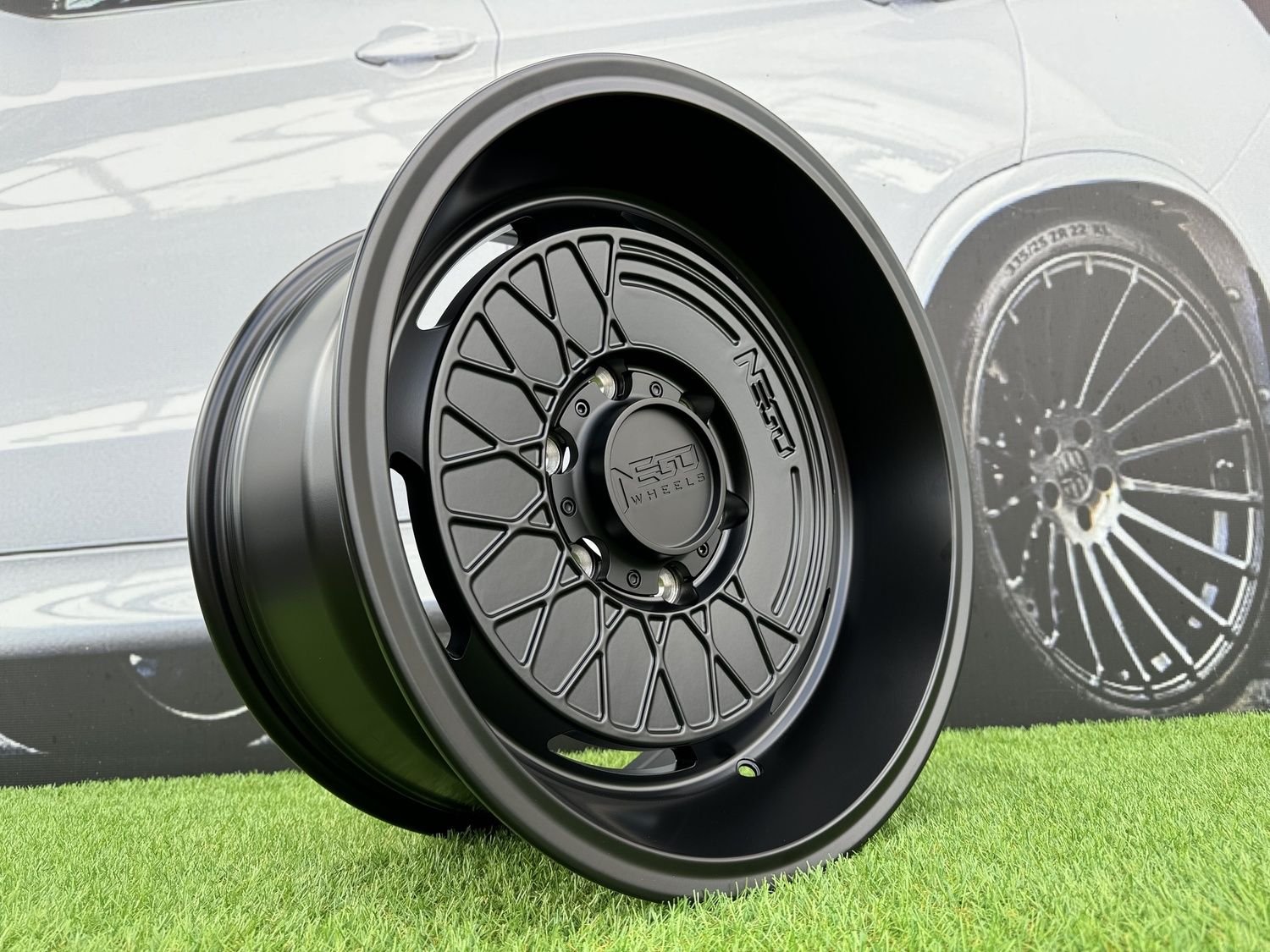 Negu N05 R17X8.5J 6X139.7 ET0 110 Satin Black 7