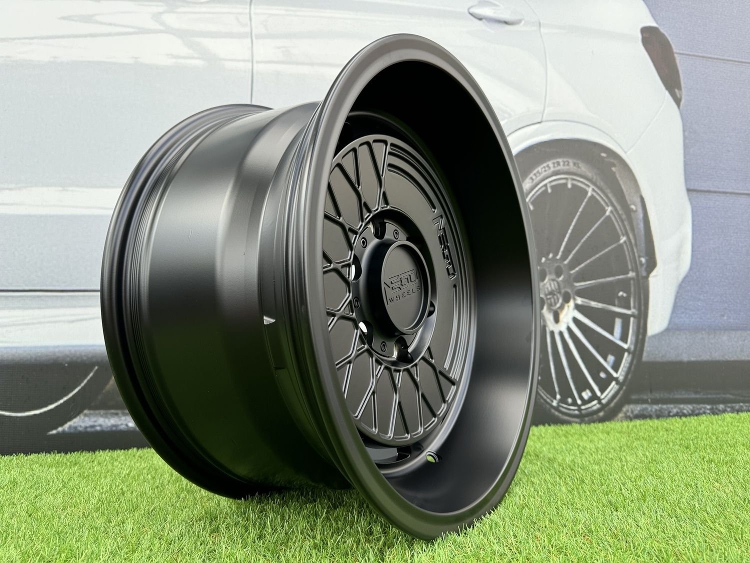 Negu N05 R17X8.5J 6X139.7 ET0 110 Satin Black 8