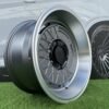 Negu N05 R17X8.5J 6X139.7 ET0 110 Satin Gunmetal with Diamond Cut lip