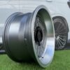 Negu N05 R17X8.5J 6X139.7 ET0 110 Satin Gunmetal with Diamond Cut lip