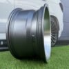 Negu N05 R17X8.5J 6X139.7 ET0 110 Satin Gunmetal with Diamond Cut lip
