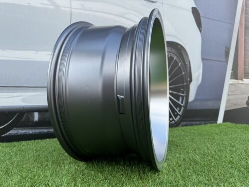 Negu N05 R17X8.5J 6X139.7 ET0 110 Satin Gunmetal with Diamond Cut lip