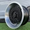 Negu N05 R17X8.5J 6X127 ET0 71.56 Satin Black with Diamond Cut lip