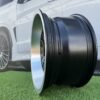 Negu N05 R17X8.5J 6X127 ET0 71.56 Satin Black with Diamond Cut lip