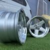Mercedes Benz AMG Penta style R17x8 5X112 ET12 66.6 Silver with diamond cut lip