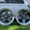 Mercedes Benz AMG Penta style R17x9 5X112 ET12 66.6 Gunmetal with Diamond Cut lip