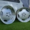 Larzon Style R18X8.5J 5X112 ET35 66.6 Silver with Diamond cut lip for Mercedes - Benz