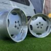 Larzon Style R18X8.5J 5X112 ET35 66.6 Silver with Diamond cut lip for Mercedes - Benz