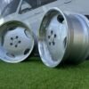 Larzon Style R18X8.5J 5X112 ET35 66.6 Silver with Diamond cut lip for Mercedes - Benz