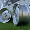Larzon Style R18X8.5J 5X112 ET35 66.6 Silver with Diamond cut lip for Mercedes - Benz