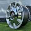 VW Beetle Style R17X7.5J 5X112 ET35 73.1-57.1 Silver + Chrome cover