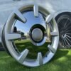 VW Beetle Style R17X7.5J 5X100 ET35 67.1 Silver + Chrome cover
