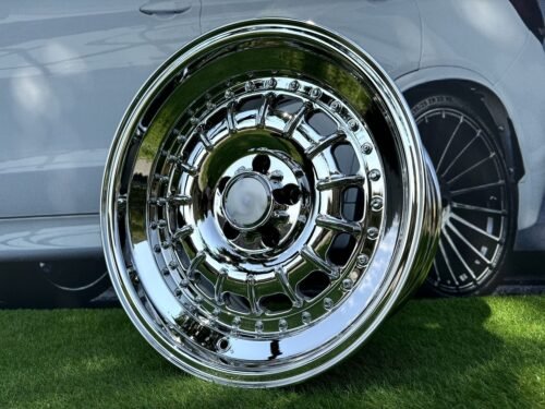 Barock Style R17X9.5J 5X112 ET15 66.56 Chrome for old Mercedes