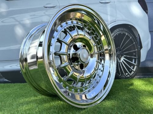 Barock Style R17X8.5J 5X112 ET18 66.56 Chrome for old Mercedes