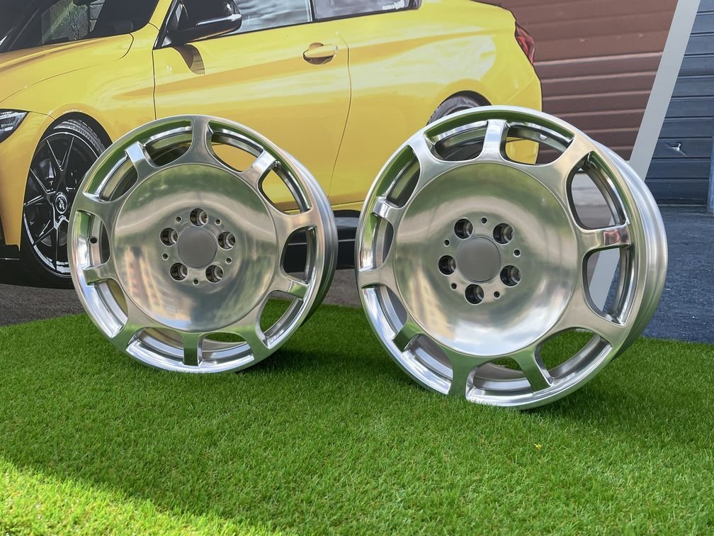 Maybach Monoblock style 17X7.5J 5X112 ET35 66.5 Polished face 2