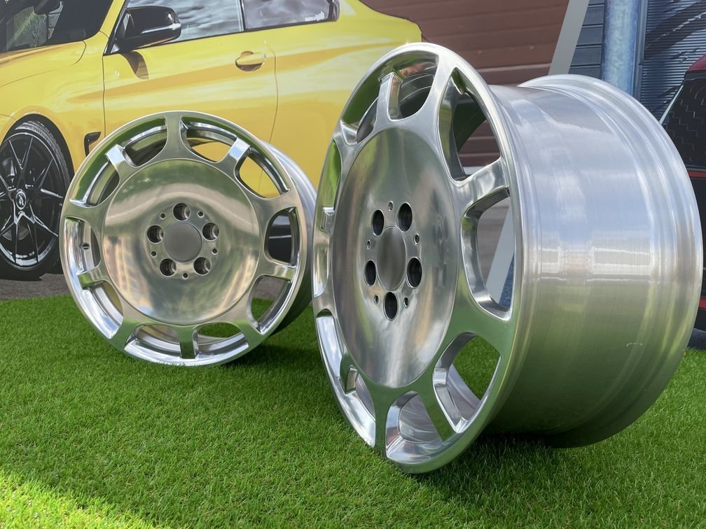 Maybach Monoblock style 17X7.5J 5X112 ET35 66.5 Polished face 5