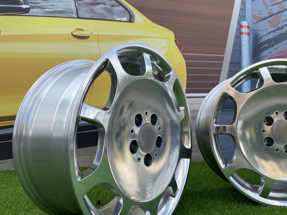 Maybach Monoblock style 17X7.5J 5X112 ET35 66.5 Polished face 9