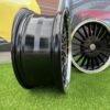 BMW E30 Alpina 3 Series Styling 16X7J 4X100/4X114.3 ET28 73.1 Black with Diamond Cut Lip
