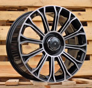RACINGLINE R20x9.5 5X112 ET 43 66.6 FBX003 (H3153F) Black Polished (MB) For MER (K7) (HYBRID FORGED Rear+Front)