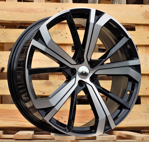 RACINGLINE R21x8.5 5X108 ET 49.5 63.4 SF503 Black Polished (MB) For VOLVO (Z5) (HYBRID FORGED)