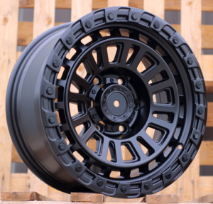 RACINGLINE R17x8 6X139.7 ET 0 110.1 YS182 Black Half Matt (BLHM) For 4X4 (D4)