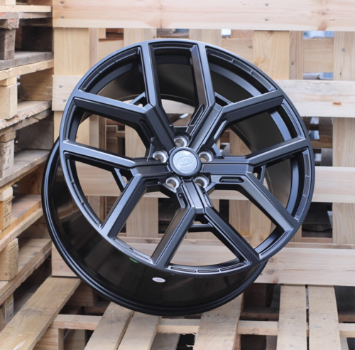 RACINGLINE R22x9.5 5X120 ET 42.5 72.6 I5562 (FBX208) Black (BL) For LAND (P2) (HYBRID FORGED (For M14x1.5 bolts)