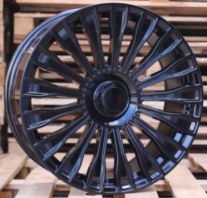 RACINGLINE R20x8.5 5X112 ET 35 66.6 I0313 (FBX227) Black (BL) For MER (Z5) (HYBRID FORGED Front+Rear)