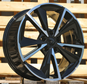 RACINGLINE R18x7.5 5X114.3 ET 45 66.1 D1982 Black Polished (MB) For NISS (Z3+Z4) (Qashqai NEW Model)