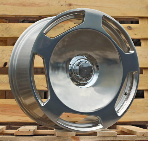 RACINGLINE R20x8.5 5X112 ET 36 66.6 FBX052 Full Polished (FPL) For MER (Z5) (HYBRID FORGED Rear+Front)