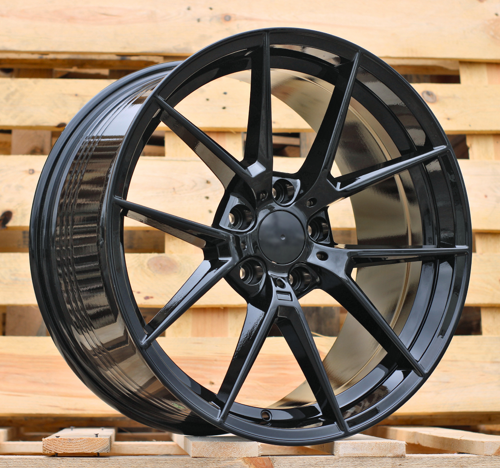 RACINGLINE R19x8.5 5X120 ET 35 72.6 B1416 (FBX124) Black (BL) For  (Z5) (HYBRID FORGED Rear+Front)