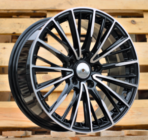 RACINGLINE R17x7.5 5X114.3 ET 35 73.1 FBX042 Black Polished (MB) For TOYOT (Z5) (HYBRID FORGED)