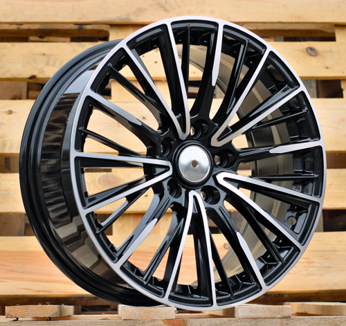 RACINGLINE R17x7.5 5X114.3 ET 35 73.1 FBX042 Black Polished (MB) For TOYOT (Z5) (HYBRID FORGED)