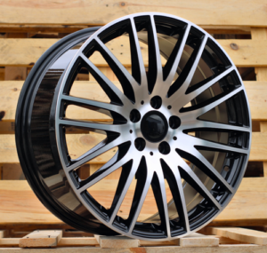RACINGLINE R19x8 5X112 ET 32.5 66.5 FBX244 Black Polished (MB) For MER (Z5) (HYBRID FORGED)