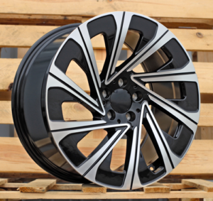 RACINGLINE R19x9.5 5X112 ET 51 66.6 H3141F Black Polished (MB) For MER (K7) (HYBRID FORGED Rear+Front)
