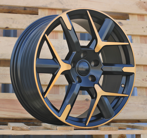 RACINGLINE R19x8 5X112 ET 40 57.1 YF6147 Black Polished Half Matt Cooper (MBHMC) For CUPRA (K8) (HYBRID FORGED)