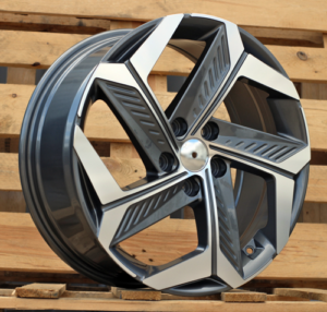 RACINGLINE R18x7.5 5X114.3 ET 51 67.1 D1926 Grey Polished (MG) For HYUND (Z2) (NEW MODEL)