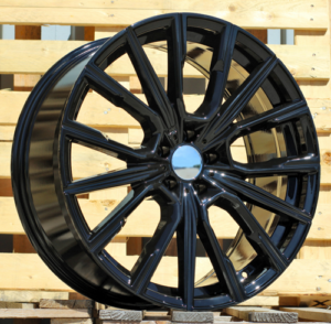 RACINGLINE R20x10 5X112 ET 41 66.6 B5836 (IN5515) Black (BL) For  (K8) (Rear+Front)