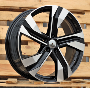 RACINGLINE R19x7.5 5X108 ET 50.5 63.4 SF502 Black Polished (MB) For VOLVO (K7) (HYBRID FORGED)