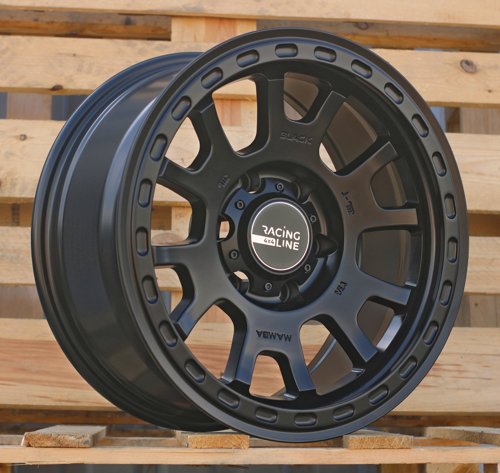 RACINGLINE R17x8 6X139.7 ET 0 110.1 3S1102 Black Half Matt (BLHM) For 4X4 (D2) (HYBRID FORGED)