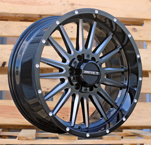 RACINGLINE R20x9 12X135/139 ET 0 106.1 B1832 Black (BL) For 4X4 (K3) (Milling)