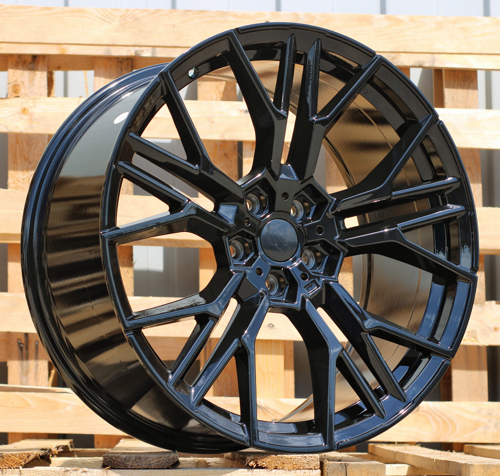RACINGLINE R20x8.5 5X112 ET 26 66.6 I0405 Black (BL) For  (K8) (Rear+Front)