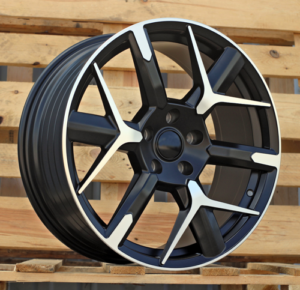 RACINGLINE R19x8 5X112 ET 40 57.1 YF6147 Black Polished Half Matt (MBHM) For CUPRA (K8) (HYBRID FORGED)