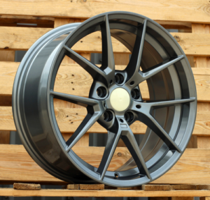 RACINGLINE R18x8 5X120 ET 34 72.6 B1416 (FBX124) Gun Metal (GM) For  (P2) (HYBRID FORGED)