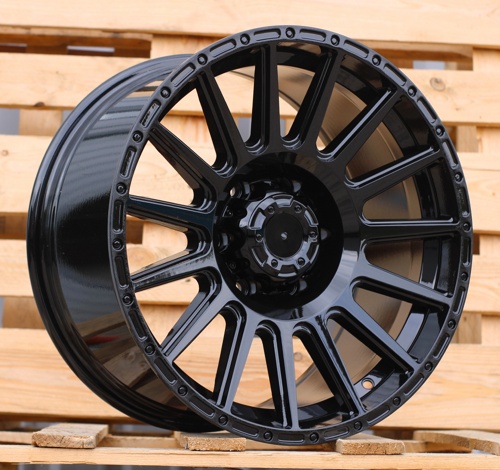 RACINGLINE R18x9 6X139.7 ET 12 106.1 FBX026 Black (BL) For 4X4