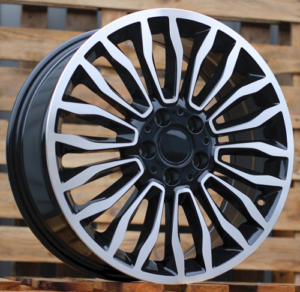 RACINGLINE R18x7.5 5X112 ET 52 66.5 B1490 Black Polished (MB) For MER (Z1) (max 980kg)(V-Class/Vito)