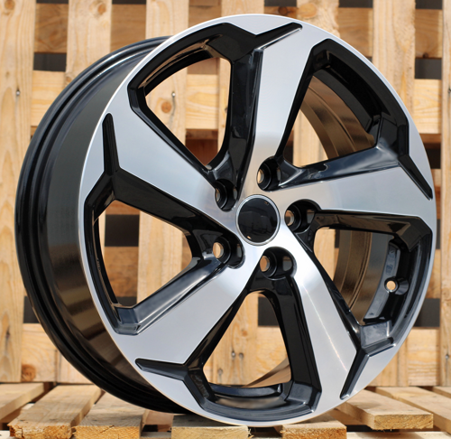 RACINGLINE R18x7 5X114.3 ET 35 60.1 B1013 Black Polished (MB) For TOYOT (P) (Rav4)