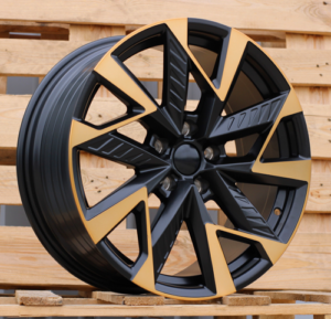 RACINGLINE R19x8 5X112 ET 40 57.1 YF0443 Black Polished Half Matt Cooper (MBHMC) For CUPRA (P1+P2) (HYBRID FORGED)