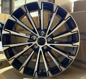 RACINGLINE R18x8 5X112 ET 45 57.1 YF0446 Grey Polished (MG) For SKODA (P1) (HYBRID FORGED)